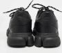 Moncler Pre-owned Leather sneakers Black Dames - Thumbnail 4