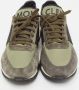 Moncler Pre-owned Leather sneakers Green Heren - Thumbnail 3
