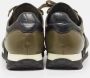 Moncler Pre-owned Leather sneakers Green Heren - Thumbnail 5
