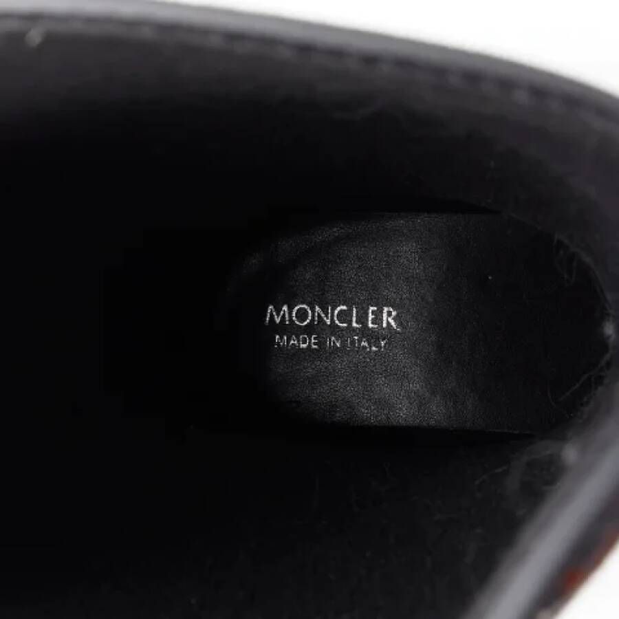 Moncler Pre-owned Rubber boots Black Dames