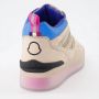 Moncler Multikleur Leren Sneakers met Logo Patch Meerkleurig Dames - Thumbnail 2
