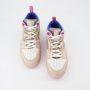 Moncler Multikleur Leren Sneakers met Logo Patch Meerkleurig Dames - Thumbnail 4