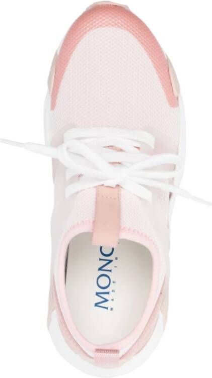 Moncler Roze Lunarove Panel Sneakers Roze Dames