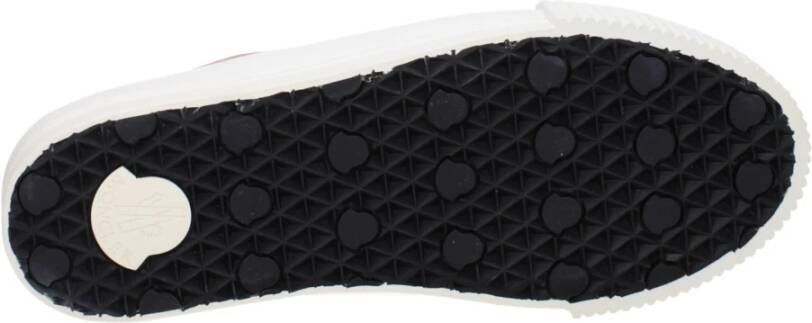 Moncler Roze Stoffen Sneakers Street Style