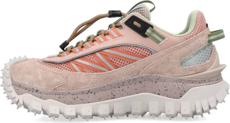 Moncler Roze Trailgrip Sneakers Pink Dames