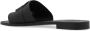 Moncler Zwarte Slide Sandalen met Logo Detail Black Dames - Thumbnail 12