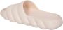 Moncler Beige Gewatteerde Sandalen voor Dames Beige Dames - Thumbnail 3