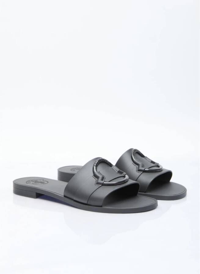 Moncler Sliders Black Dames