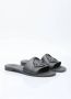 Moncler Zwarte Slide Sandalen met Logo Detail Black Dames - Thumbnail 20