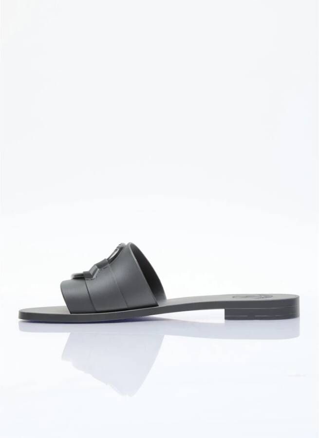 Moncler Sliders Black Dames