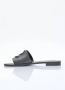 Moncler Zwarte Slide Sandalen met Logo Detail Black Dames - Thumbnail 21