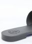 Moncler Zwarte Slide Sandalen met Logo Detail Black Dames - Thumbnail 22