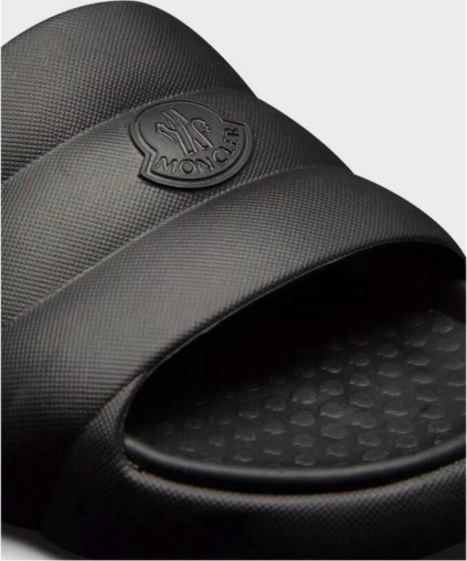 Moncler Sliders Black Dames