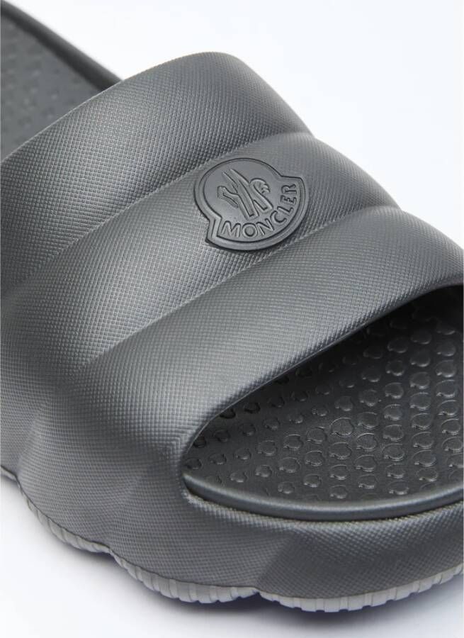 Moncler Sliders Black Heren