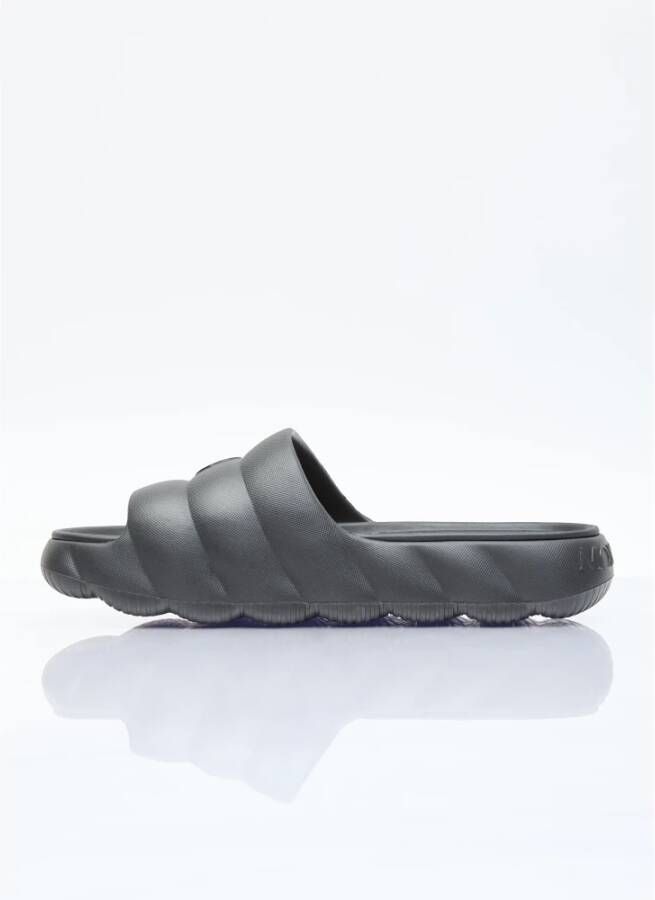 Moncler Sliders Black Heren