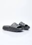 Moncler Zwarte Slide Sandalen met Dekbeddecoratie Black Heren - Thumbnail 3