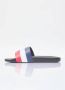 Moncler Grijze Slides Schoenen Breed Band Multicolor Heren - Thumbnail 17
