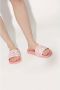 Moncler Comfortabele Ronde Open Teen Sandalen Pink Dames - Thumbnail 3