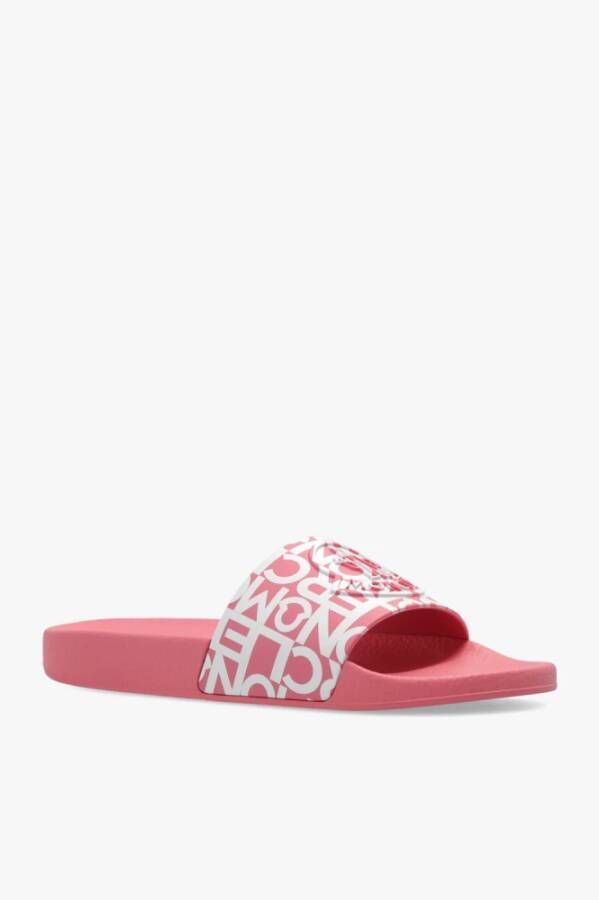 Moncler Sliders Roze Dames