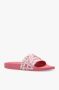 Moncler Comfortabele Ronde Open Teen Sandalen Pink Dames - Thumbnail 5