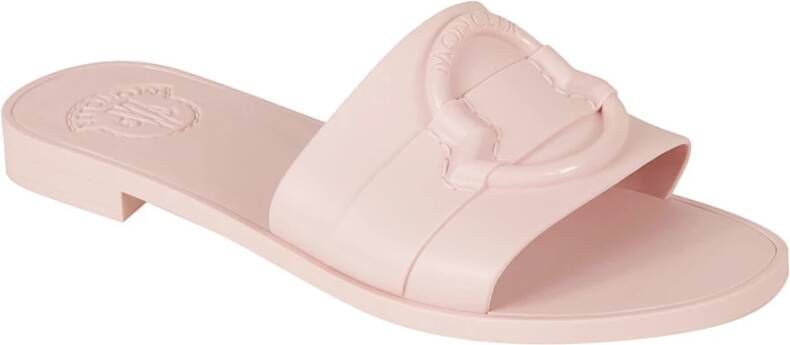 Moncler Slides Sandalen Schoenen Pink Dames