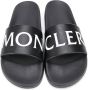 Moncler Logo-Print Slides Stijlvol Ontwerp Zwart Heren - Thumbnail 7