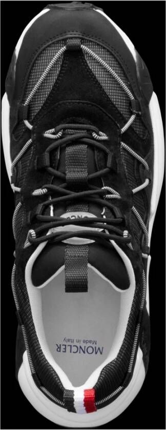 Moncler Sneakers Black Heren