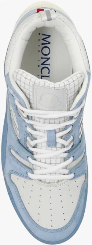 Moncler Stijlvolle hoge sneakers voor vrouwen Blauw Dames