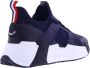 Moncler Contemporary and versatile Lunarove low top sneakers are made of neoprene and rubberized leather Blauw Heren - Thumbnail 4