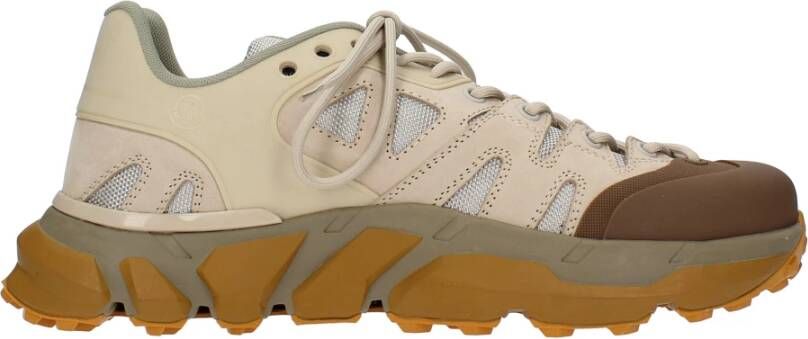 Moncler Sneakers Bruin Brown Heren