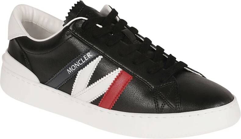 Moncler Monaco M Low Top Sneakers Grijs Heren