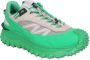Moncler Groene Veterschoenen met Geperforeerde Inzet Green Heren - Thumbnail 3