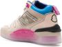 Moncler Multikleur Leren Sneakers met Logo Patch Meerkleurig Dames - Thumbnail 4