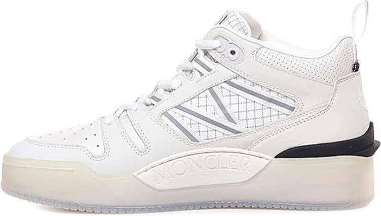 Moncler Casual Sneakers voor Mannen White Heren