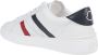 Moncler Monaco Sneakers Technische Fabricage Ronde Neus Vetersluiting Wit Dames - Thumbnail 3