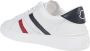 Moncler Monaco Sneakers Technische Fabricage Ronde Neus Vetersluiting Wit Dames - Thumbnail 3