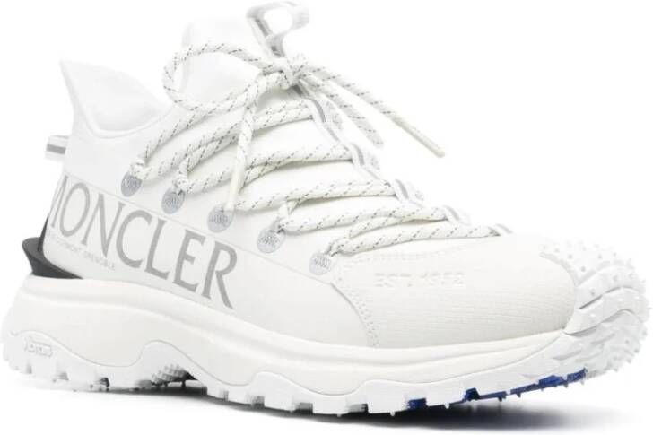 Moncler Witte Trailgrip Lite 2 Sneakers voor Heren Wit Heren