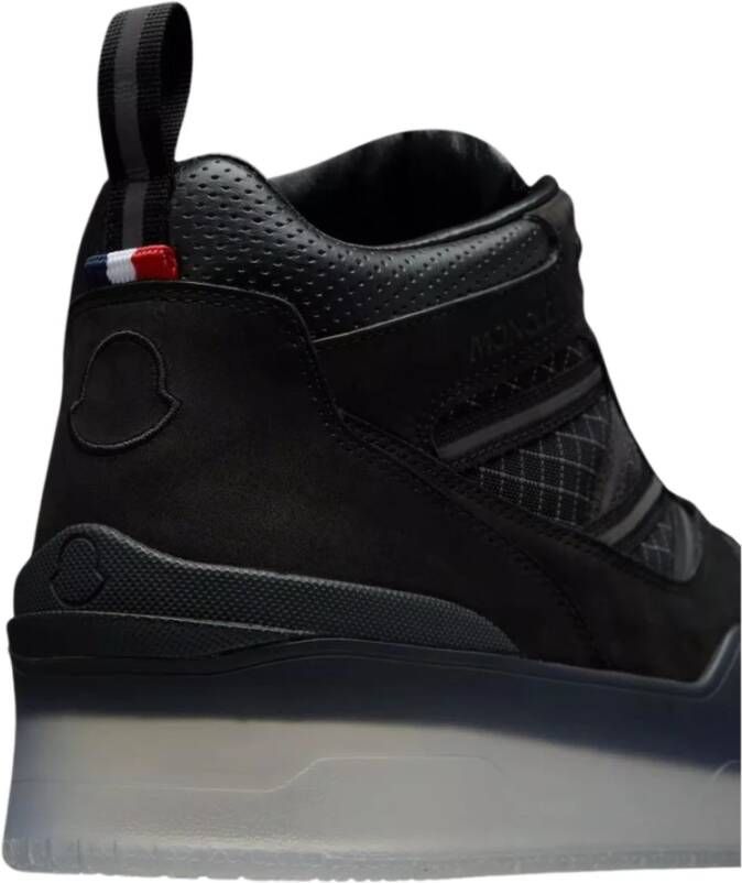 Moncler High Top Pivot Sneakers Zwart Heren