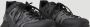 Moncler Lage Sneakers Zwart Stof Leer Black Heren - Thumbnail 4
