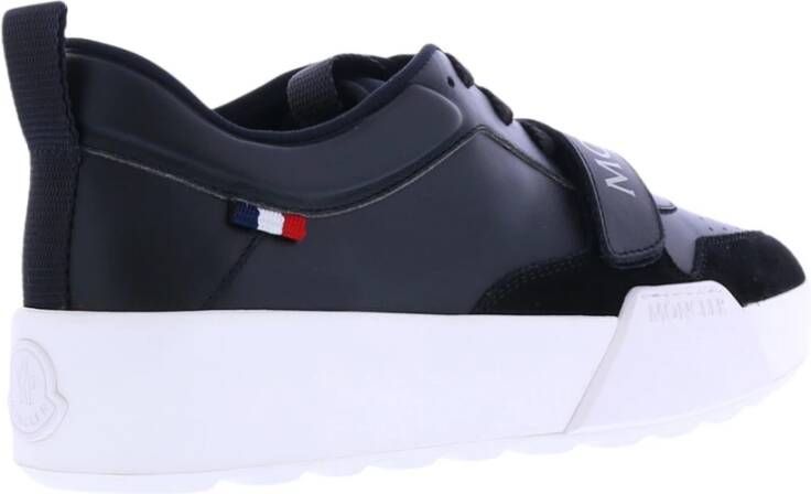 Moncler Synthetische Bounce Low Top Sneakers Zwart Heren