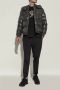 Moncler Gewatteerde Lage Top Sneakers Zwart Black Heren - Thumbnail 4