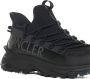 Moncler Zwarte Veterschoenen Tricolor Detail Black Dames - Thumbnail 5