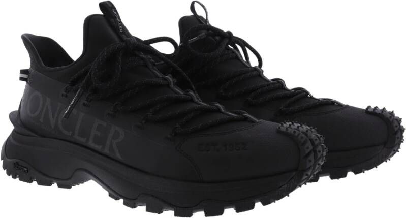 Moncler Lite2 Low Top Sneakers Zwart Heren