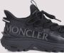 Moncler Zwarte Veterschoenen Tricolor Detail Black Dames - Thumbnail 4