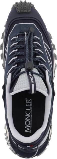 Moncler Trailgrip Sneakers met Reflex Band Blue Heren