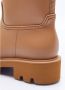 Moncler Bruine Hoge Regenlaarzen Waterdicht Minimalistisch Brown - Thumbnail 2