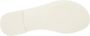 Moncler Witte Slides met 3D Logo Band Beige Dames - Thumbnail 2