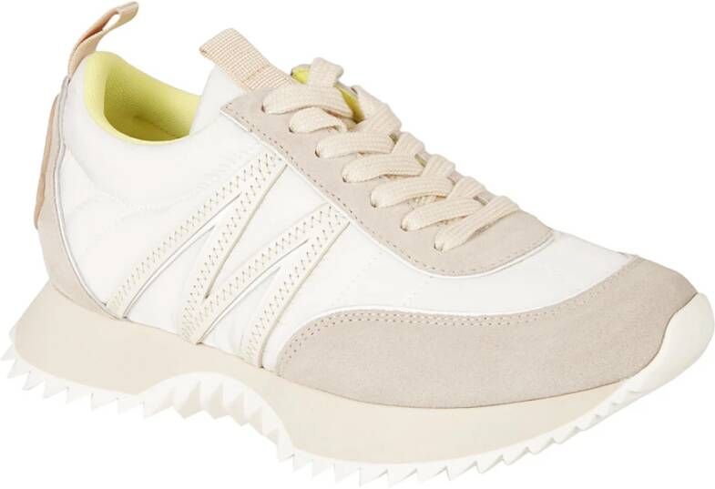 Moncler Witte lage top sneakers Multicolor Dames