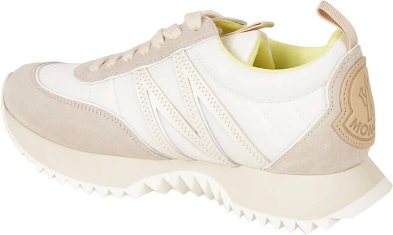 Moncler Witte lage top sneakers Multicolor Dames
