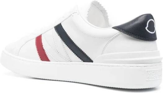 Moncler Witte Lage Top Sneakers White Heren